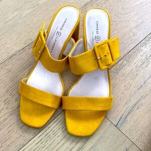 Chinese Laundry “Yippy” Block Heel Sandal